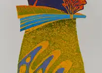 Tittel: Drakt. Tresnitt 2022. Størrelse: 17 x 35 cm.